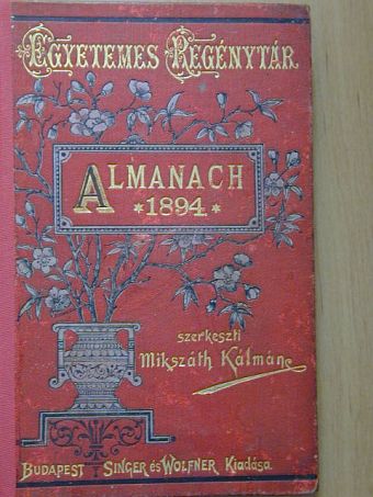 Békefi Antal - Almanach az 1894. évre [antikvár]