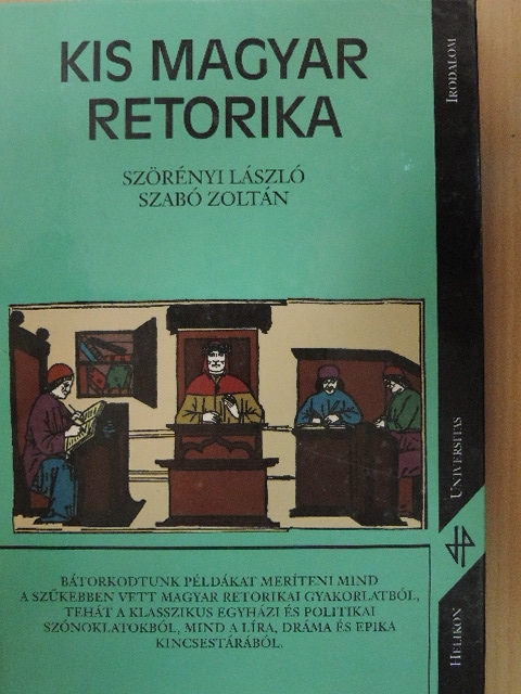 Szabó G. Zoltán - Kis magyar retorika [antikvár]