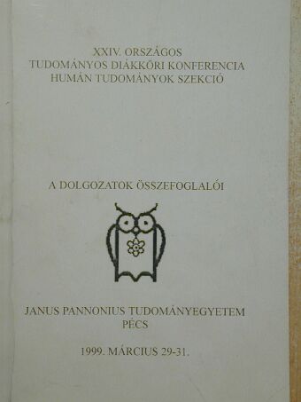 A dolgozatok összefoglalói [antikvár]