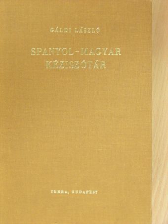 Gáldi László - Spanyol-magyar kéziszótár [antikvár]