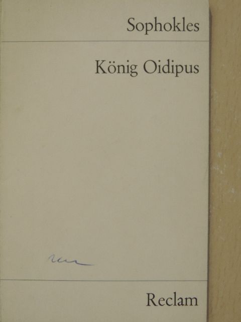 Sophokles - König Oidipus [antikvár]
