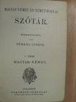 Füredi Ignácz - Magyar-német és német-magyar szótár I-II. (gótbetűs) [antikvár]