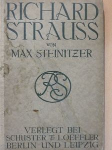Max Steinitzer - Richard Strauss [antikvár]