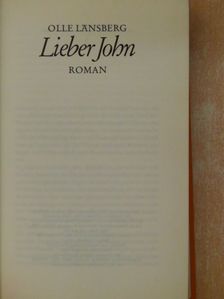 Olle Länsberg - Lieber John [antikvár]
