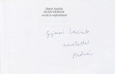 SIMOR ANDRÁS - Hiányrímek (dedikált) [antikvár]