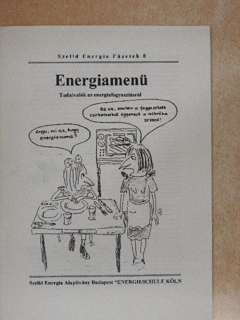 Dr. Rózsa Sándor - Energiamenü [antikvár]