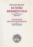 Kövesdi János - Edvard Benes elnöki dekrétumai [antikvár]