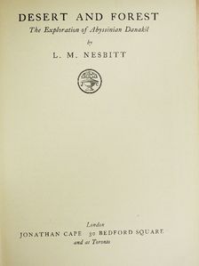 L. M. Nesbitt - Desert and Forest [antikvár]