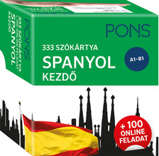 PONS 333 szókártya SPANYOL kezdő