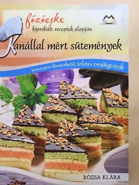 Rózsa Klára - Kanállal mért sütemények [antikvár]