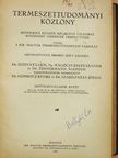 Bogdánfy Ö. - Természettudományi Közlöny 1936. január-december/Pótfüzetek a Természettudományi Közlönyhöz 1936-1937. (nem teljes évfolyam) [antikvár]