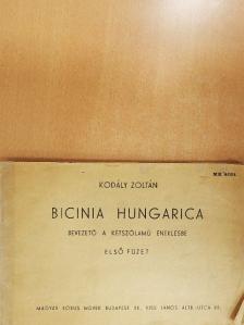 Kodály Zoltán - Bicinia Hungarica I. [antikvár]