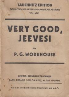 P. G. Wodehouse - Very Good, Jeeves [antikvár]