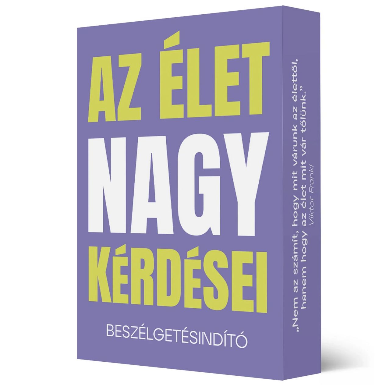 MF - KA - AEK - 0345 - Az élet nagy kérdései - beszélgetésindító kártyajáték