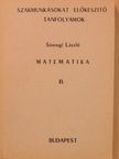 Sümegi László - Matematika II. [antikvár]