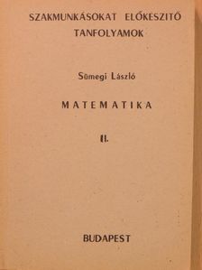 Sümegi László - Matematika II. [antikvár]