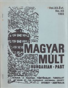 Magyar Múlt Vol. XX. évf. No.: 43 1993 [antikvár]