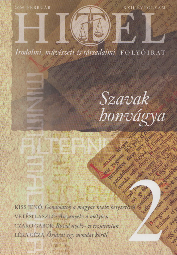 Csoóri Sándor - Hitel XXII. évf. 2. [antikvár]