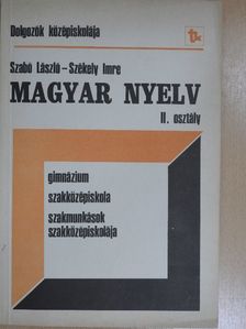 Szabó László - Magyar nyelv II. [antikvár]