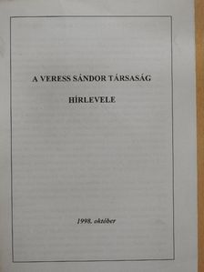 Fancsali János - A Veress Sándor Társaság Hírlevele 1998. [antikvár]