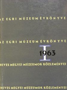 Andreánszky Gábor - Az Egri Múzeum Évkönyve I. [antikvár]