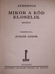 Atherton - Mikor a köd eloszlik [antikvár]