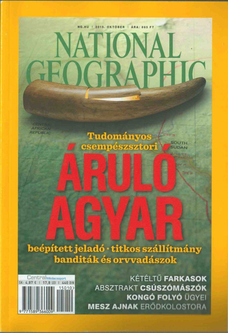 Lipták Tímea (főszerk.) - National Geographic Magyarország 2015. október [antikvár]