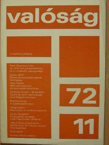 A. Ashbolt - Valóság 1972. november [antikvár]