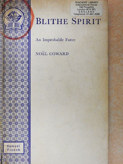 Noel Coward - Blithe Spirit [antikvár]