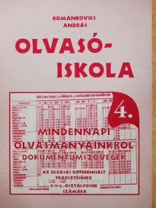 Romankovics András - Olvasóiskola 4. [antikvár]