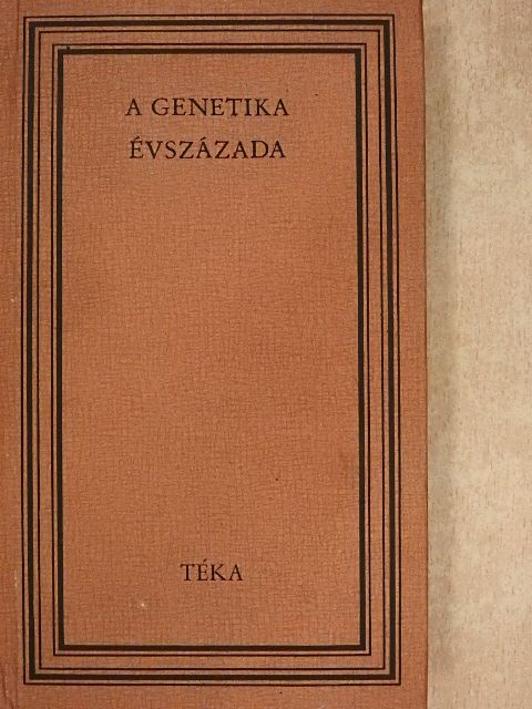 August Weismann - A genetika évszázada [antikvár]