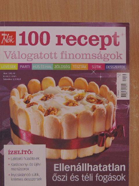 Blikk Nők 100 recept 2011/3. [antikvár]