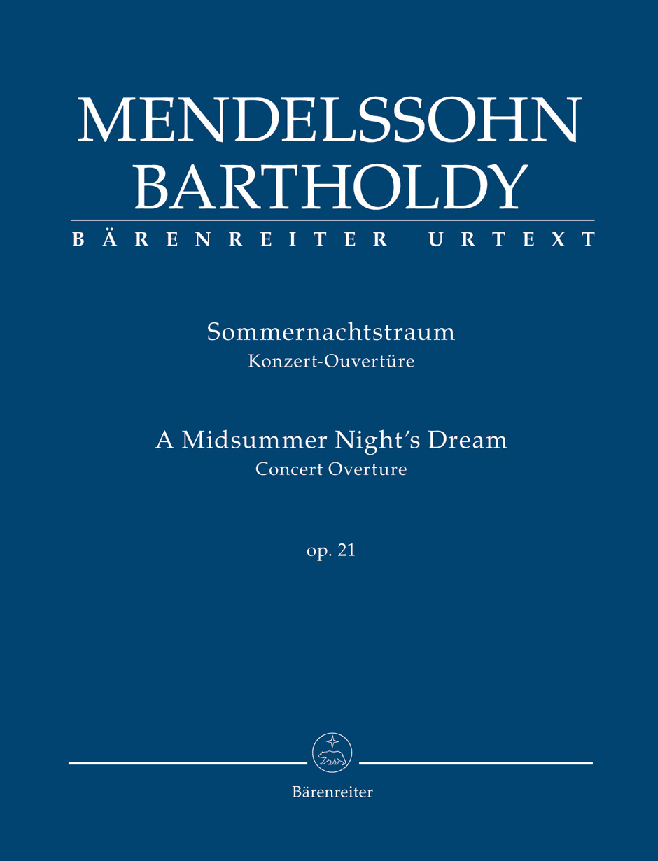 MENDELSSOHN - SOMMERNACHTSTRAUM KONZERT-OUVERTÜRE OP.21 TASCHENPARTITUR