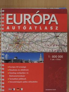 Európa autóatlasz [antikvár]