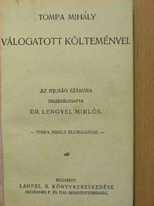 Tompa Mihály - Tompa Mihály válogatott költeményei [antikvár]