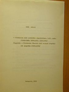 Tóth Róbert - A Történelem című periodika repertóriuma 1-13. szám (1963-1968; 1970-1971; 1973-1974.) [antikvár]