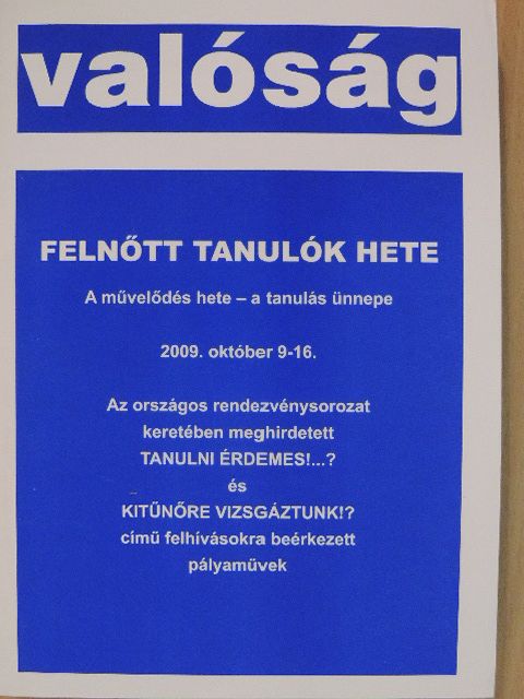Valóság 2010. 1. különszám [antikvár]
