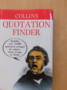 Collins Quotation Finder [antikvár]