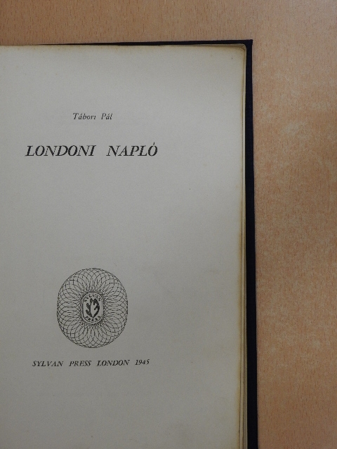 Tábori Pál - Londoni napló [antikvár]