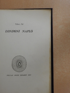 Tábori Pál - Londoni napló [antikvár]