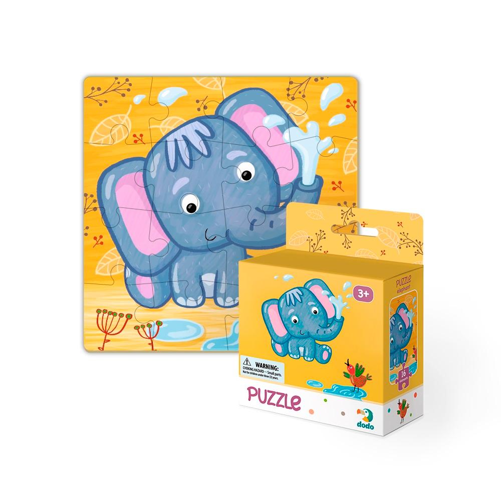 DODO - DODO PUZZLE ELEFÁNT 16 DB 3+
