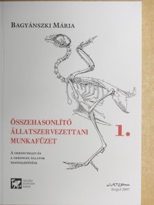 Bagyánszki Mária - Összehasonlító állatszervezettani munkafüzet 1. [antikvár]
