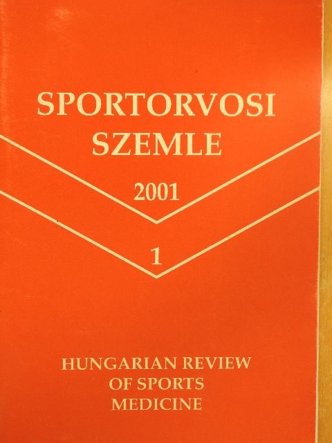 Frenkl R. - Sportorvosi Szemle 2001/1. [antikvár]