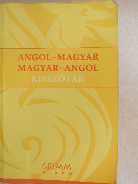 Angol-magyar/magyar-angol kisszótár [antikvár]