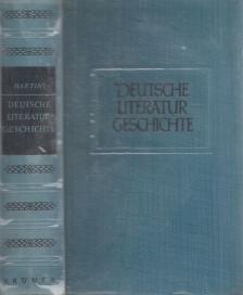 MARTINI, FRITZ - Deutsche Literaturgeschichte [antikvár]