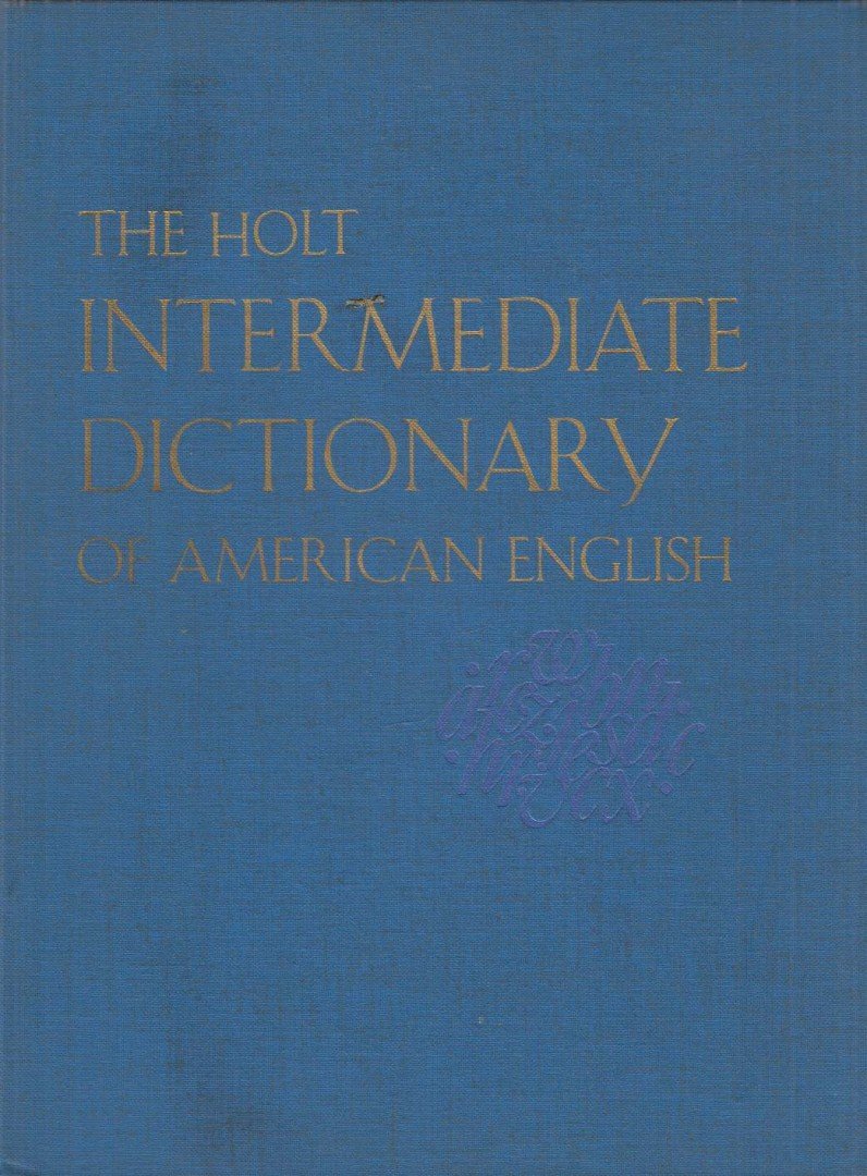 Morgan L. Walters (szerk.) - The Holt Intermediate Dictionary of American English [antikvár]