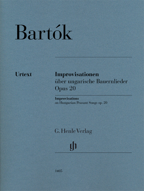 BARTÓK BÉLA - IMPROVISATIONEN ÜBER UNGARISCHE BAUERNLIEDER OP.20
