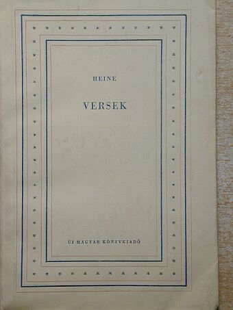 Heine - Versek [antikvár]