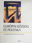 Balázs Péter - Európai közjog és politika [antikvár]