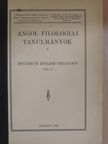 Dr. Arthur B. Yolland - Angol filologiai tanulmányok I. [antikvár]